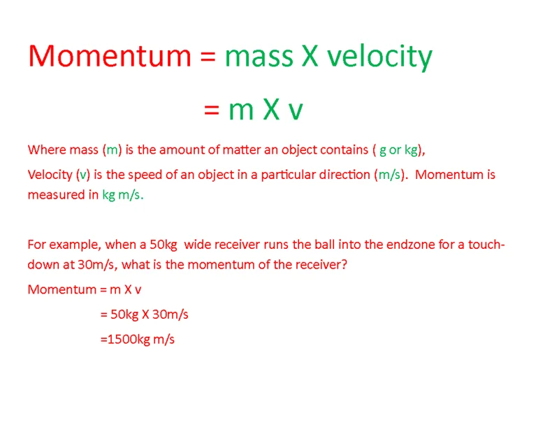 Momentum: What It Means and Why I Don't Care